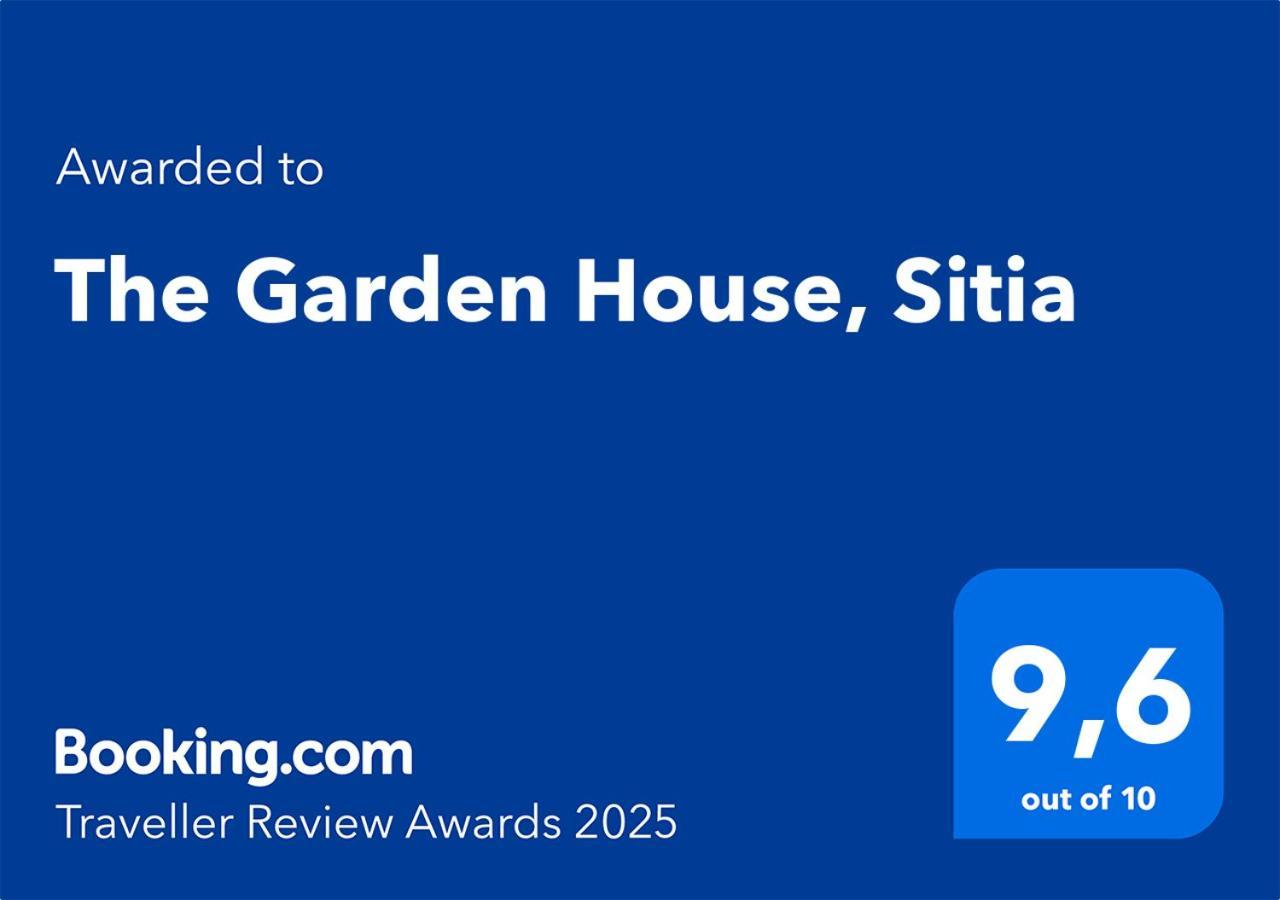 The Garden House, Sitia Leilighet Eksteriør bilde